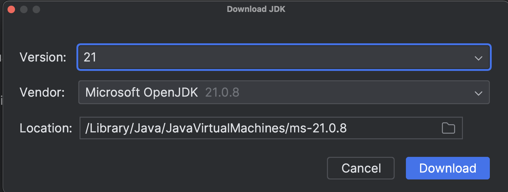 JDK Version