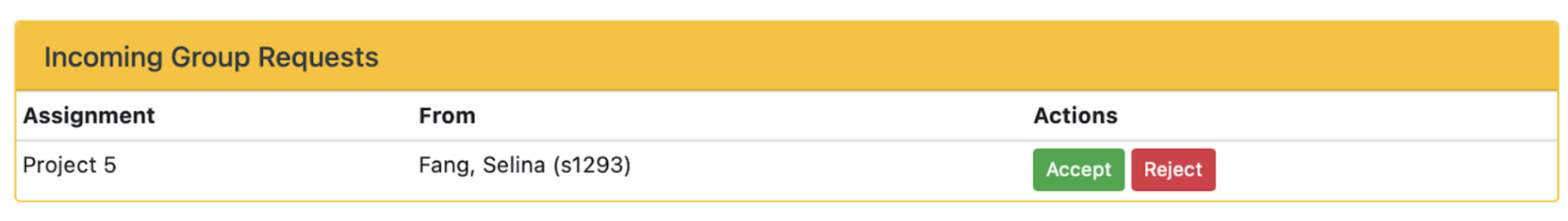 Beacon Accept or Reject Request.